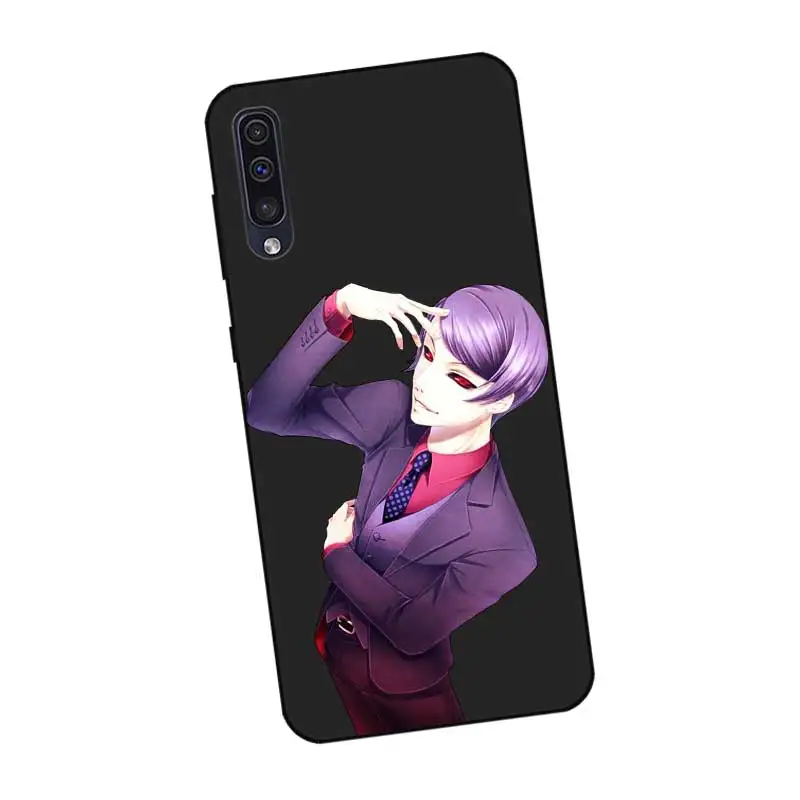 N443 одежда с надписью Tokyo Ghoul Черный силиконовый чехол для samsung Galaxy A2 Core A6 A7 A8 A9 A10 A30