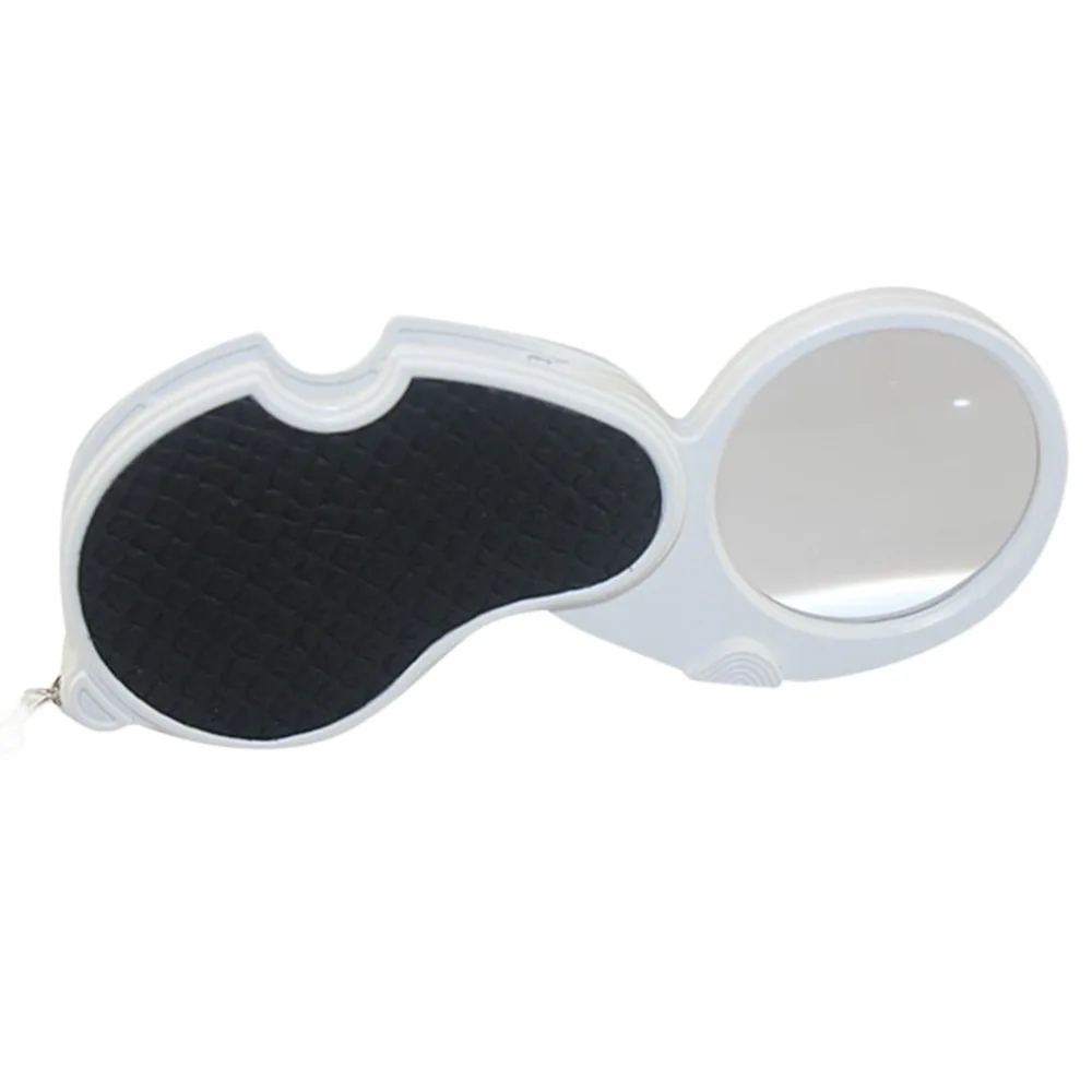 5X 45mm LED Lights Magnifier With Key Rings Folding Reading Magnifying Glass Portable Mini Keychain Illuminated | Инструменты