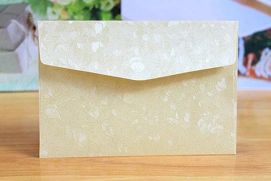 

Перламутровая бумага высокого качества, 50 шт./лот, 120 г, 17,5*12,5 см, конверты для свадьбы, бизнес-конверты, с тиснением Camellia, розовый, золотой, бел...