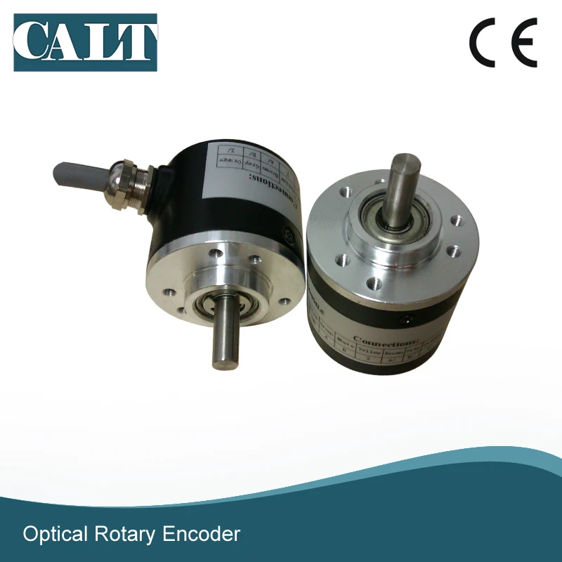 GHS3806 solid shafted 6mm dia incremental encoder 1000 1024 2000 2048 ppr line driver TTL output invertal aa-bb-zz- signal | Инструменты