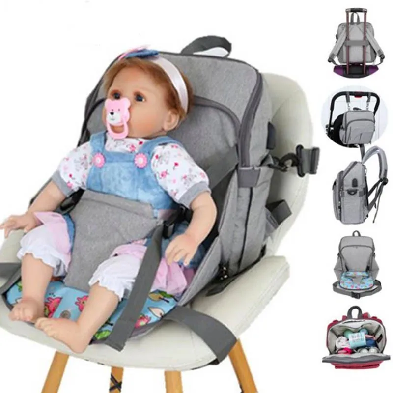 Мумия сумка через плечо пеленки переносные Пеленки сумки двойные рюкзаки|Сумки