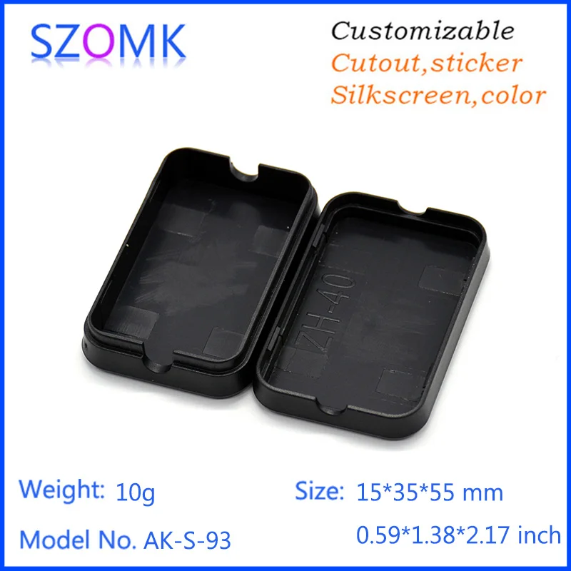 Новый пластиковый корпус управления 15*35*55 мм 2 шт.|box for|box for shippingbox shipping |