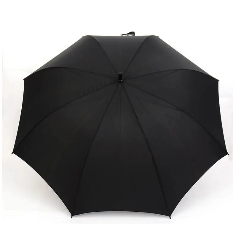 Straight Long Handled Golf Umbrellas Fully-automatic Sunny Rainy 8K Umbrella Rain Gear solid colors festive prefect gift | Дом и сад