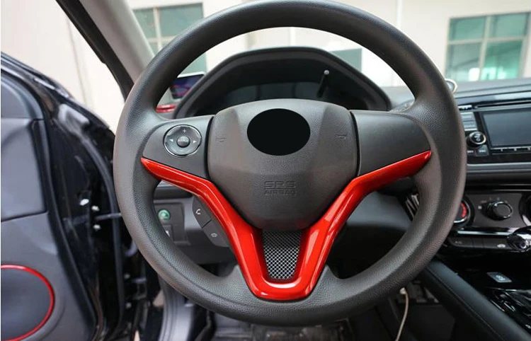 Автомобильные Стикеры красное украшение интерьерная фоторамка Наклейка для Honda