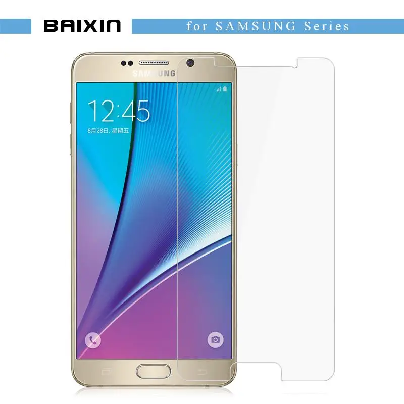 BAIXIN для Samsung Galaxy Note 2 3 N9000 N9005 4 N9100 5 закаленное стекло защита экрана защитная пленка