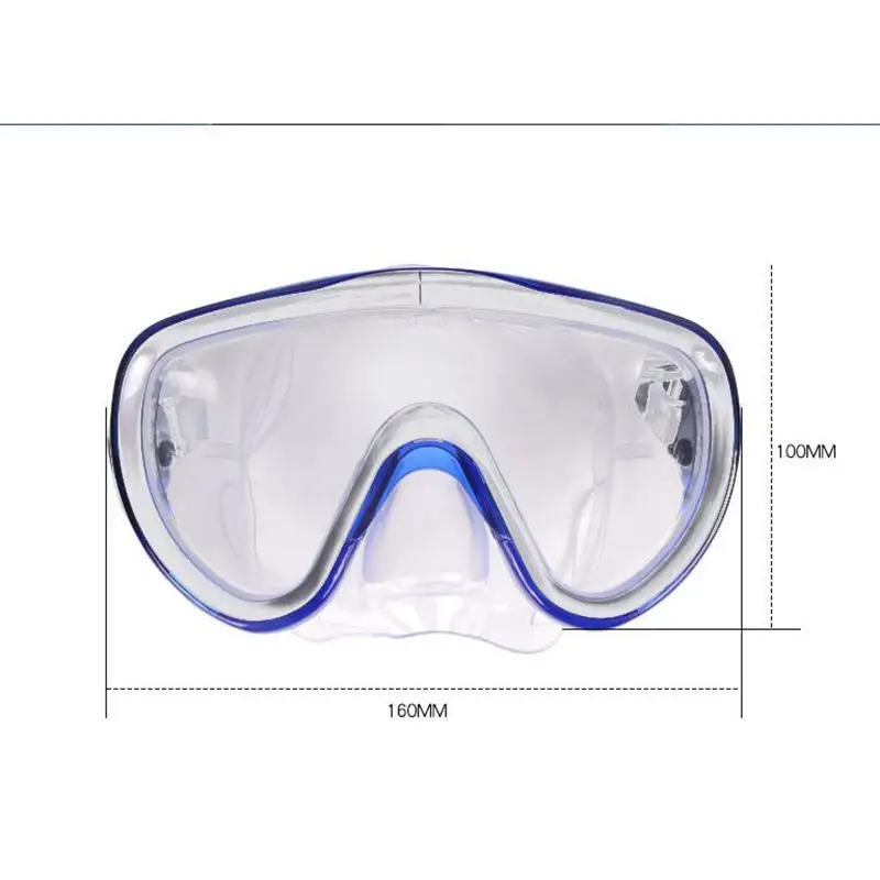 Adult Large Professiona Frame diving silicone Mask High Definition Snorkeling Diving Goggles equipment men women |