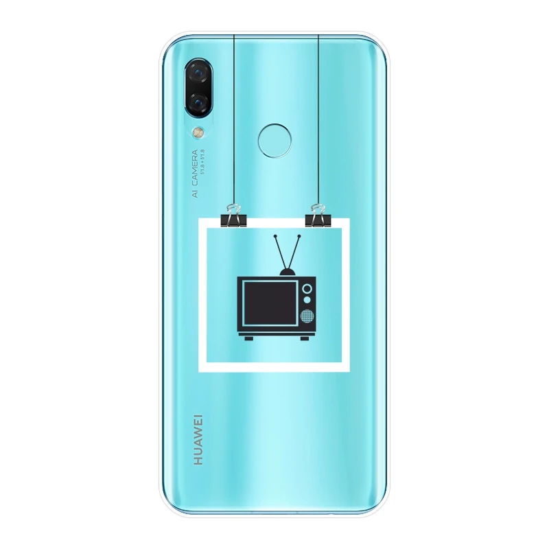 Чехол для Huawei Nova 3 3I 3E 2i 2 Lite Plus силиконовый винтажный мягкий чехол-накладка в стиле