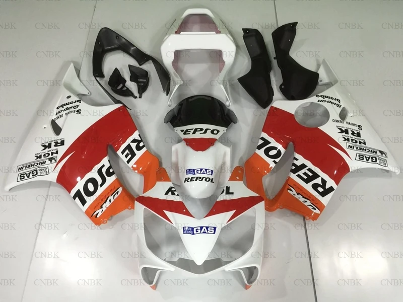 Неокрашенный обтекатель для мотоцикла CBR 600 2001 - 2003 набор всего тела Honda Cbr600 REPSOL Abs
