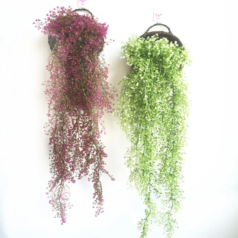 Большой искусственный Плющ 115 см искусственная фотография ротанговый Декор для