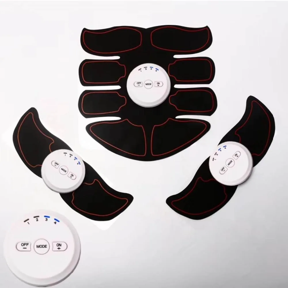 Перезаряжаемый Электрический импульсный стимулятор мышц EMS Стимуляция тела