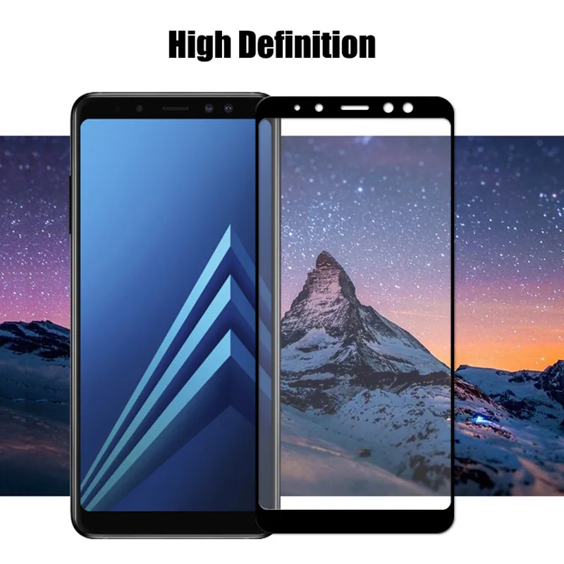 2 шт для samsung Galaxy A8 закаленное стекло 9H Взрывозащищенная защитная пленка для экрана для samsung A8 A6 Plus