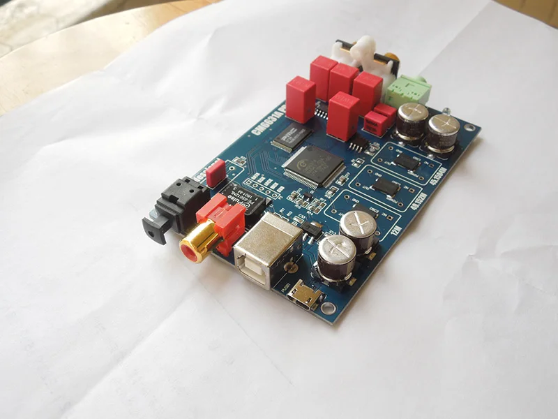 Последняя Hi-Fi аудио CM6631A цифровой интерфейс 32/24Bit 192K звуковая карта USB к I2S IIS/оптический SPDIF коаксиальный выход декодер ЦАП
