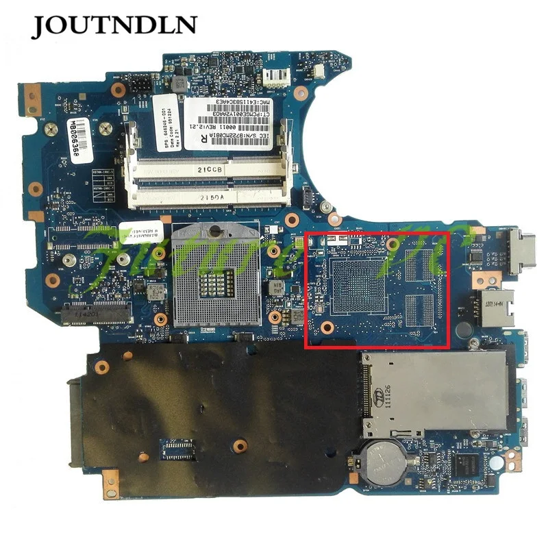 JOUTNDLN для HP 4530S 4730S материнская плата ноутбука 646246-001 DDR3 HM65 PGA988B 6050A2465501 тестовая