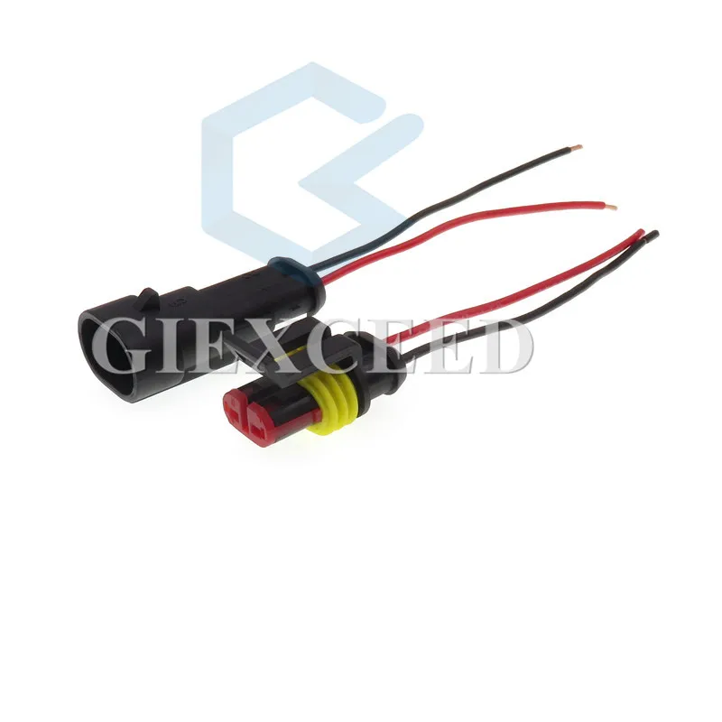 2 комплекта Tyco/Amp контакта 15326801/13510085 282104 1 автоматический разъем мама герметичный