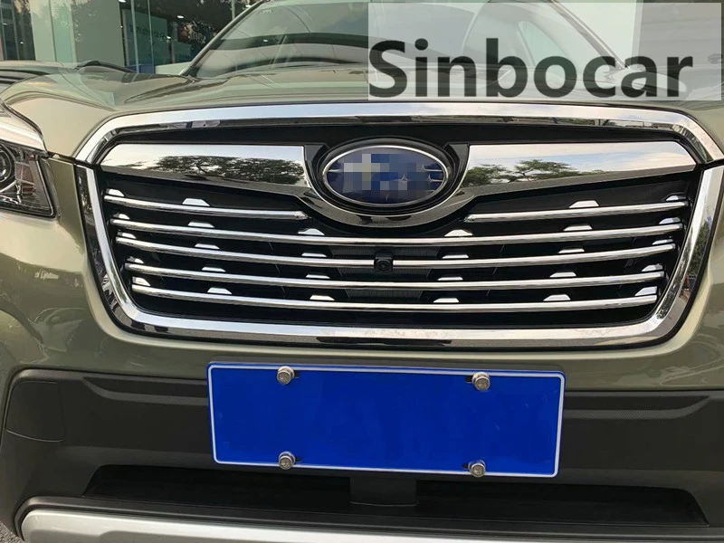 Передняя решетка радиатора из АБС-пластика 7 шт. для Subaru Forester SK 2019 | Автомобили и