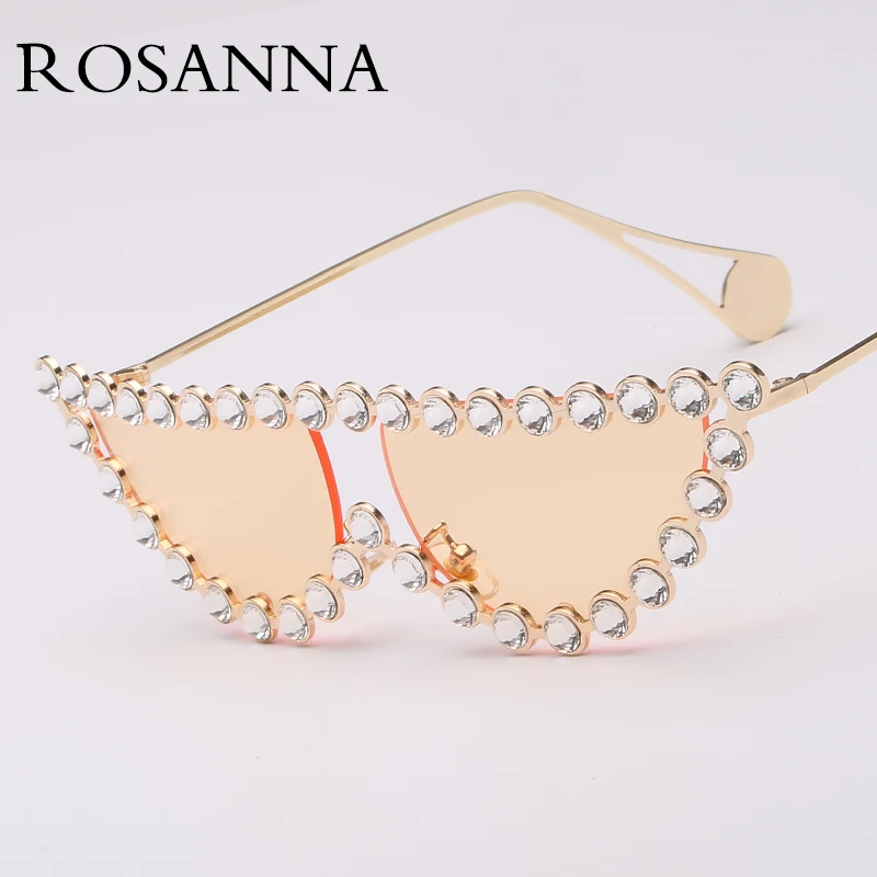 Брендовые роскошные солнцезащитные очки высокого качества ROSANNA новинка 2019