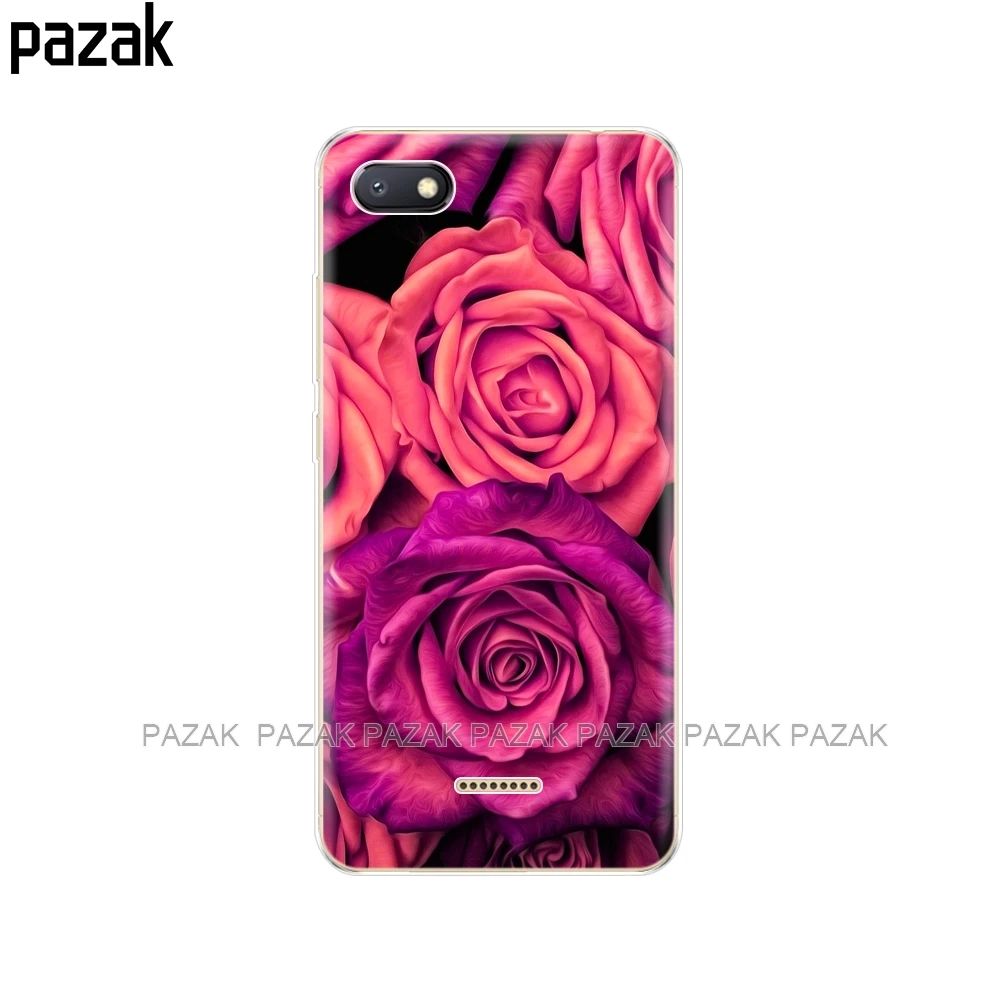 34535 Силиконовый чехол для Xiaomi Redmi 6a, чехол 360, полная защита, мягкая задняя крышка из ТПУ, чехол для телефона Xiomi Redmi6 A, бампер Hongmi 6a, чехол - Цвет: 34535