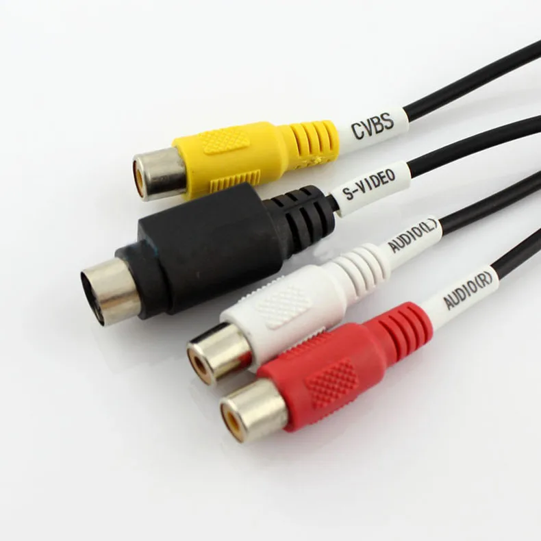Новый USB 2 0 к 3 RCA Видео ТВ DVD VHS Кабель адаптер захвата SGA998|Кабели VGA| |