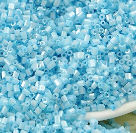 color 9 450 г Изготовление ювелирных изделий DIY 2*3 мм чешские стеклянные пробирки бисер стеклянные пробирки бусины 12 ярких цветов - Цвет: color 9