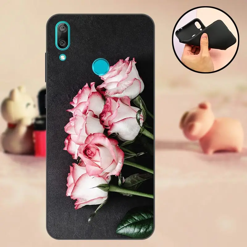 Для huawei Y7 чехол TPU задняя крышка для huawei Y7 Prime бампер силиконовый черный для huawei Y 7 Prime Y7Prime чехол сумка - Цвет: FBM