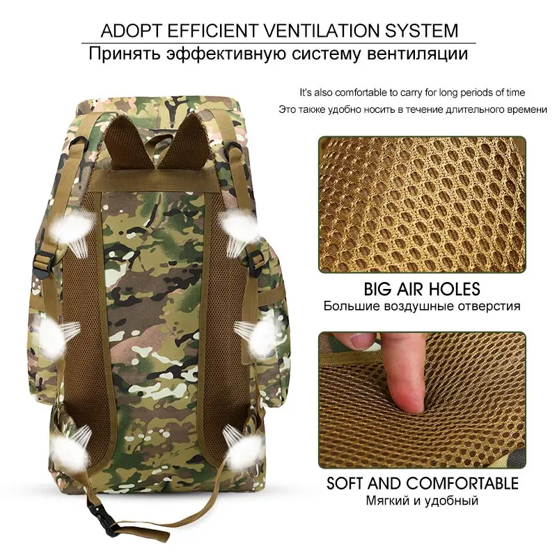 Мужская тактическая сумка военный рюкзак для путешествий на открытом воздухе