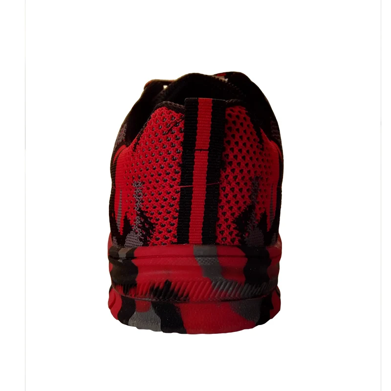 Большие размеры модные мужские туфли из дышащей сетки со стальным носком рабочие