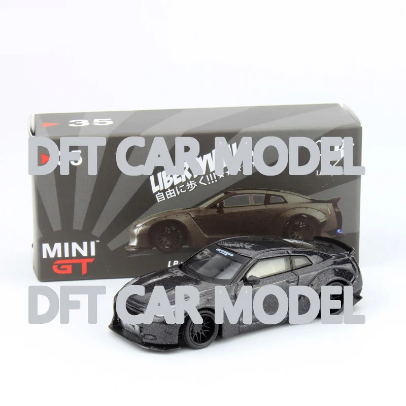 Масштаб 1:64 игрушечные автомобили из сплава модель спортивного автомобиля GT-R R35