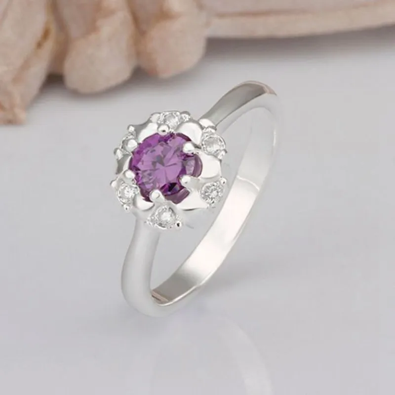 Посеребренная кольцо стерлингового серебра Jewelry Кольцо заводские цены моды