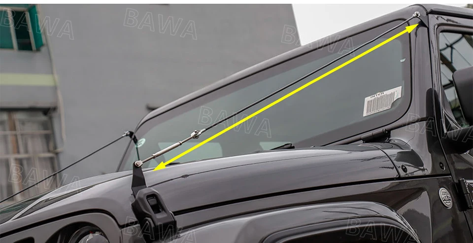 BAWA защитные рамки для Jeep Wrangler JL, удаляющие барьеры, аксессуары для Jeep Wrangler jl