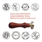 Бесплатная доставка, индивидуальный логотип, персонализированные две инициалы, печать, восковой штамп, Свадебное приглашение, ретро старинный штамп собственного дизайна