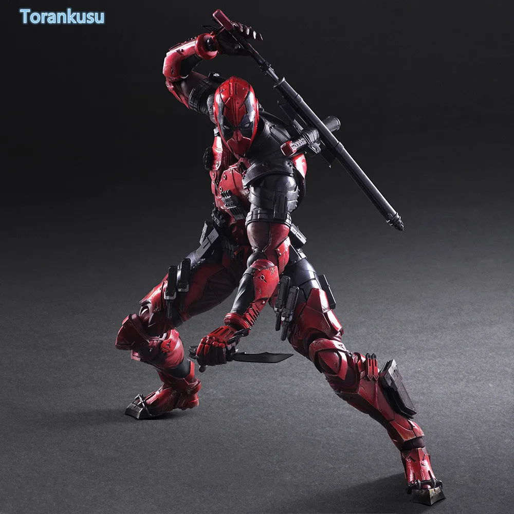 Боевик Дэдпул FigureX Мужской X-men Wade Winston Wilson Кай-плей арт ПВХ фигурка игрушка 260 мм