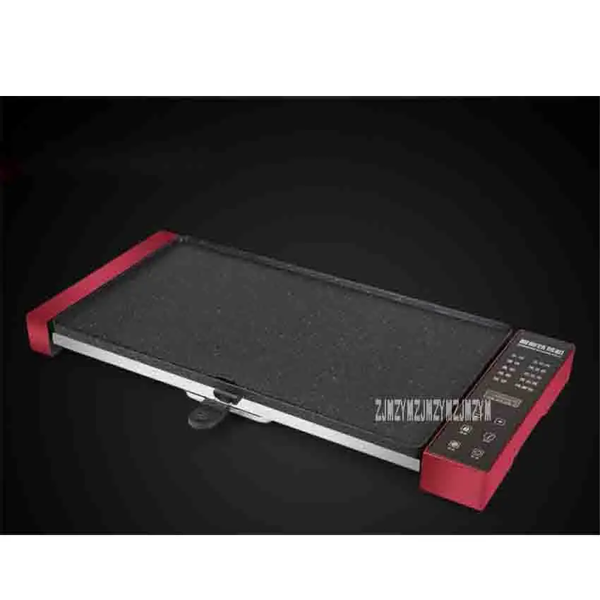 electric grill jp 05 high quality household smokeless non stick pan teppanyaki barbecue machine 220v 1500w for 3 5 people free global shipping