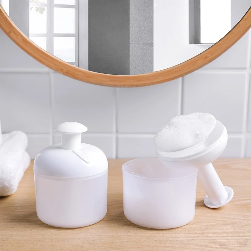 Facial Cleanser Storage Bottle Foam Foamer Bubbler Jar Presser Portable Home Cosmetic cleanser Container Supplies | Дом и сад