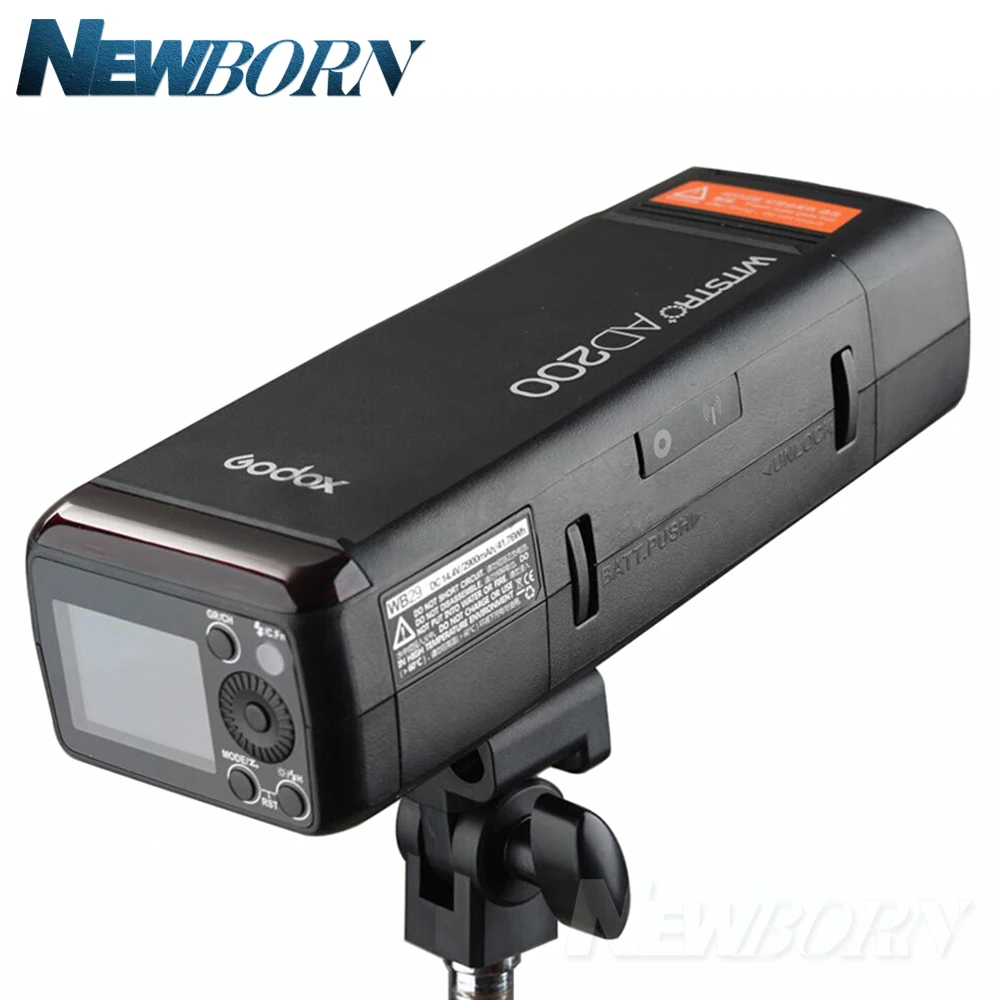 Godox AD200 200Ws TTL GN60 HSS Flash Встроенный 2 4G беспроводной + Xpro O передатчик триггера вспышки