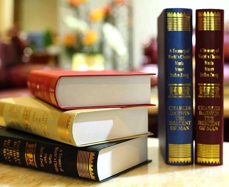 Европейский стиль украшение Дарвин книги фотография Реквизит исследование