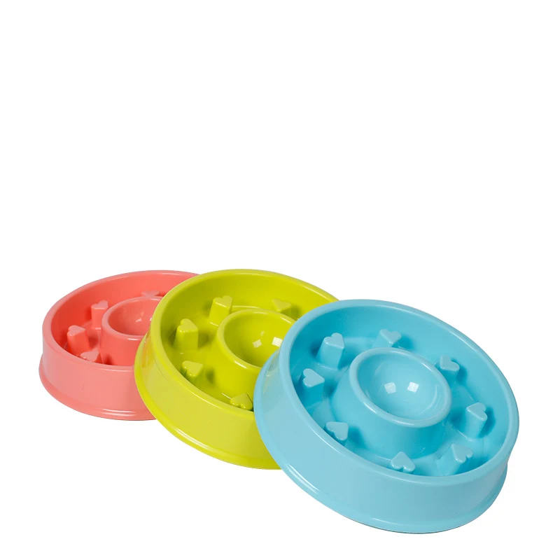 Миска для медленного кормления собак забавная Интерактивная Антикоррозийная