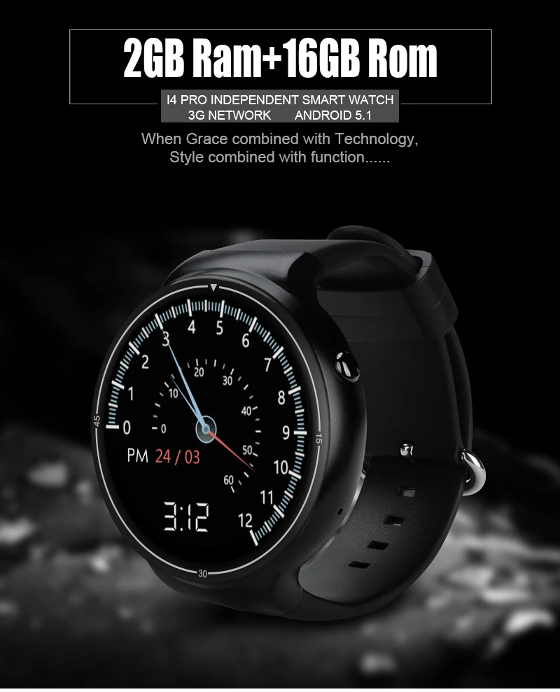 Смарт-часы Slimy I4 Pro, телефон MTK6580, Android 5,1, 3g, 2 ГБ/16 ГБ, gps, Bluetooth, умные часы PK VS115, для смартфонов на базе Android IOS