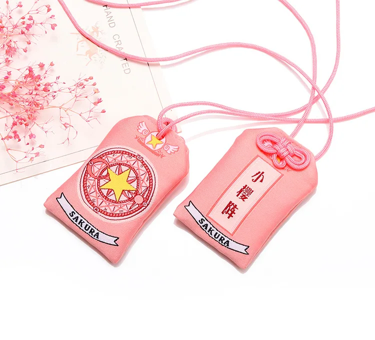 Аниме карта Captor SAKURA Amuleto Косплей Игрушка реквизит Поклонники девушка друг