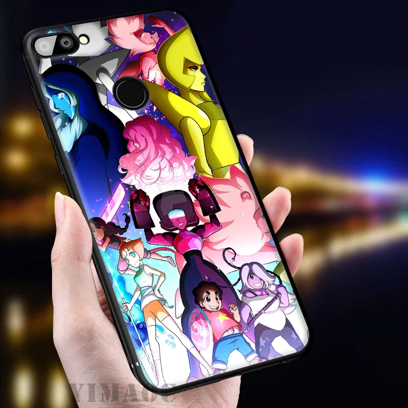 YIMAOC Steven Universe Cartoon Soft Case for Huawei Mate 20 10 P30 P20 Pro P10 P9 P Smart Z 2019 &amp Nova 3 3i Lite |