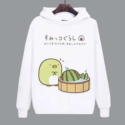 19 Женская толстовка для игры Sumikko Gurashi медведь Пингвин кошка милое пальто для девочек унисекс толстовки костюмы - Цвет: 19