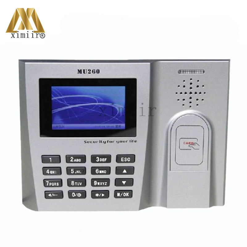 ZK MU260 125 кГц RFID карта биометрическая посещаемость времени с WIFI смарт картой