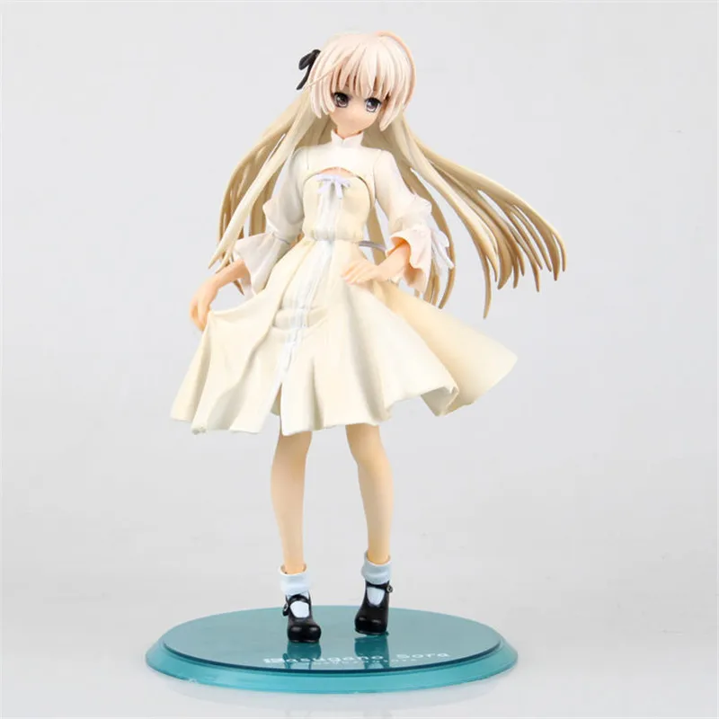 20 см Аниме Yosuga не Сора Касугано Сора ПВХ фигурку Коллекционная модель игрушки куклы