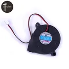 Вентилятор турбинный охлаждающий SF5015SL, бесшумный вентилятор со спиралью для обогревателя, 12 В постоянного тока, 0,06а, 50 х50х15 мм, 1,8 куб ФТмин, 6 шт.