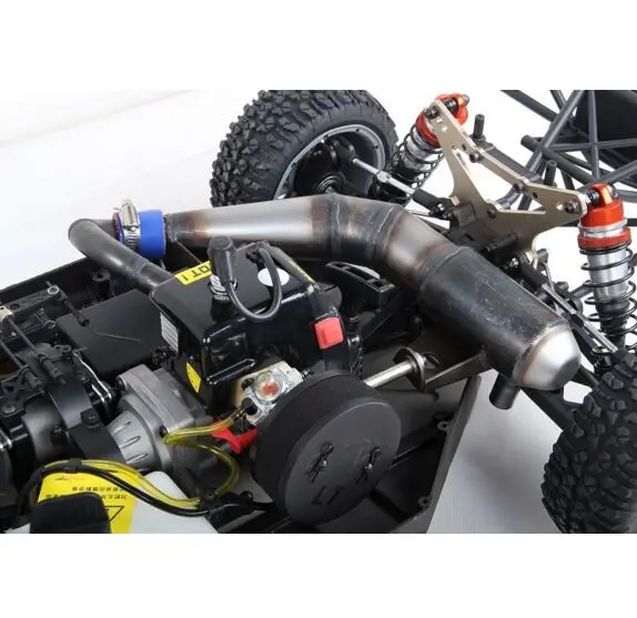 Выхлопная труба для 1/5 Losi 5ive T Rovan Km X2 RC автозапчасти