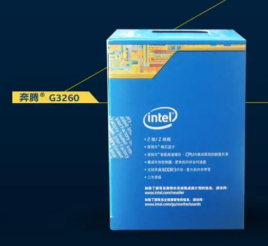 Бесплатная доставка Intel Pentium G3260 двухъядерный Процессор 3 ГГц LGA1150 Мб 22nm настольный