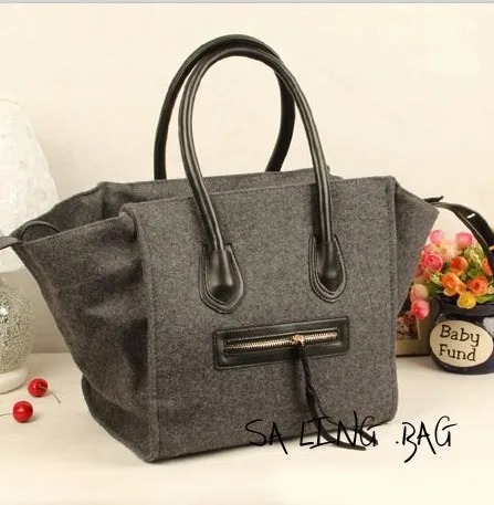Colorful bags 2013 summer new woolen material leather women face bag bats the female portable GZ02 | Багаж и сумки