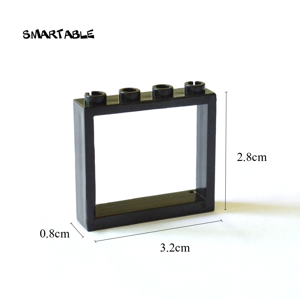 Конструктор Smartable Window Frame 1x4x3 строительные блоки MOC детали сделай сам кирпичные