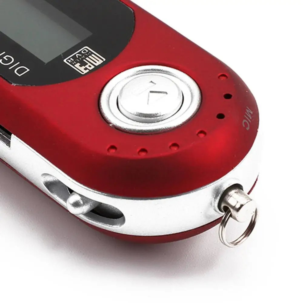 Цифровой мини USB MP3 музыкальный плеер FM радио Функция с TF слот для карт ЖК-экран портативный USB флэш-накопитель с наушниками