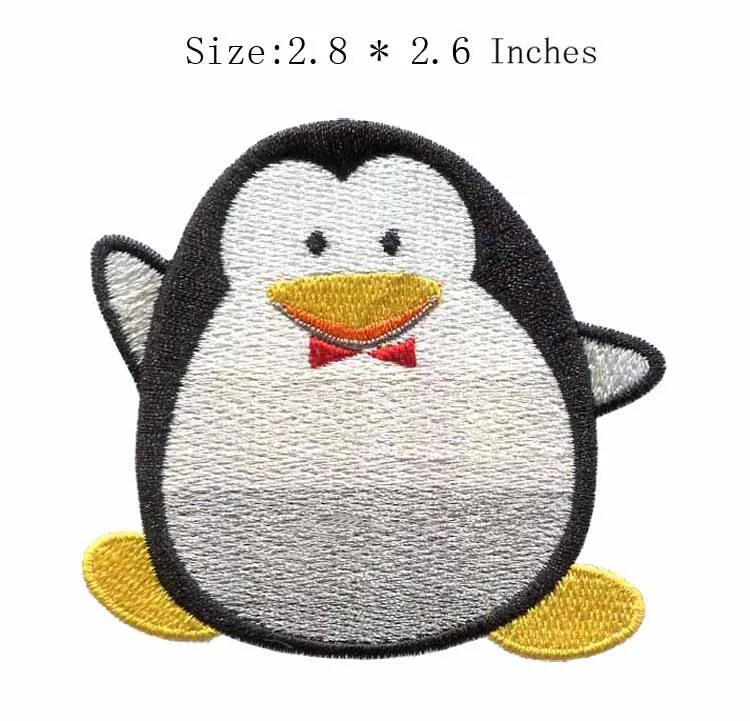 

Little penguin embroidery patch 2.6" wide / T-shirt patch / cute/ Patch products