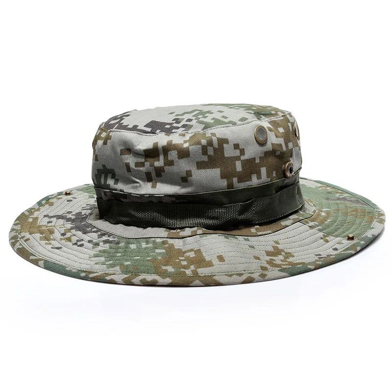 07B Camo Охотничья шляпа Bonnie военные шапки армейские камуфляжные рыболовные шапки Тактические страйкбол боевые Пейнтбол шапки Лесной цифровой Мультикам - Цвет: 07B Camo